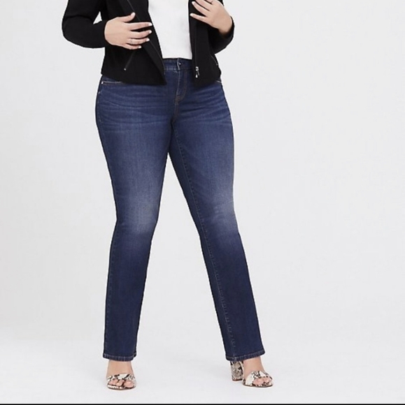 TWO Pairs Slim Bootcut Jeans - Picture 1 of 9